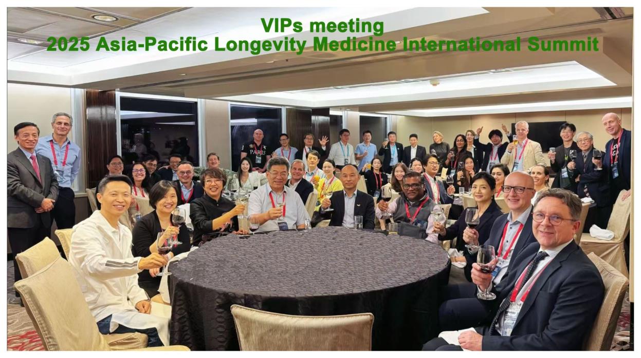 VIP setkání na Asia-Pacific Longevity Summit